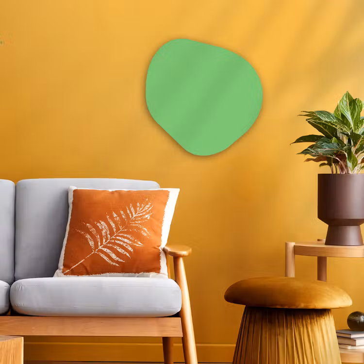 Organisch schilderij - Forex - Meadow - Green - Groen — 3