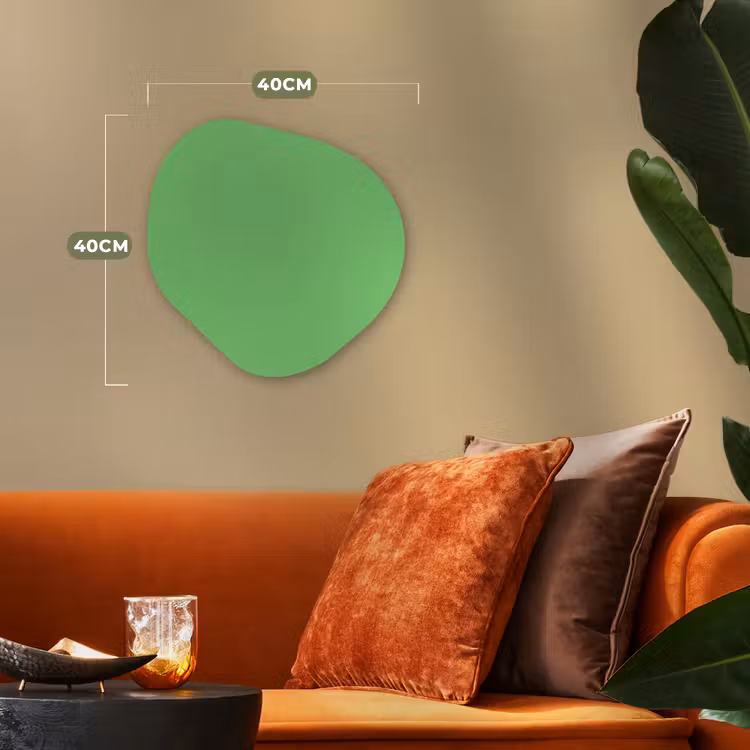 Organisch schilderij - Forex - Meadow - Green - Groen — 4