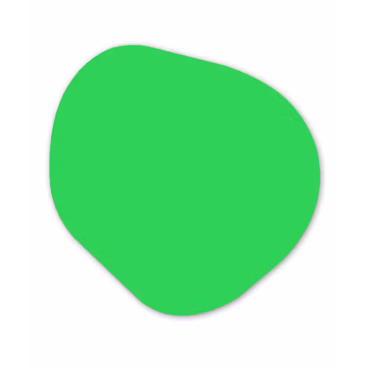 Organisch schilderij - Forex - Mint - Green - Groen — 1