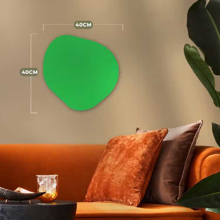 Organisch schilderij - Forex - Mint - Green - Groen — 4