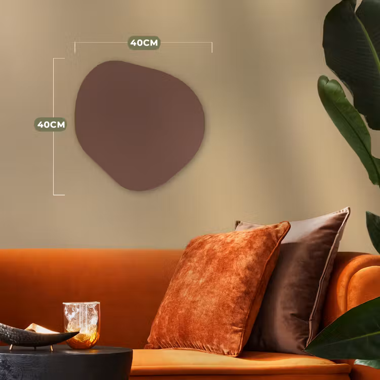 Organisch schilderij - Forex - Muted - Chestnut - Bruin — 4