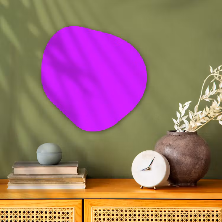 Organisch schilderij - Forex - Neon - Orchid - Paars — 2
