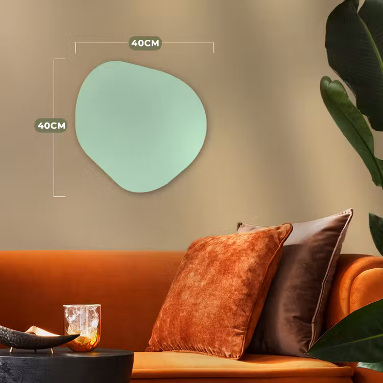 Organisch schilderij - Forex - Pale - Mint - Groen — 4