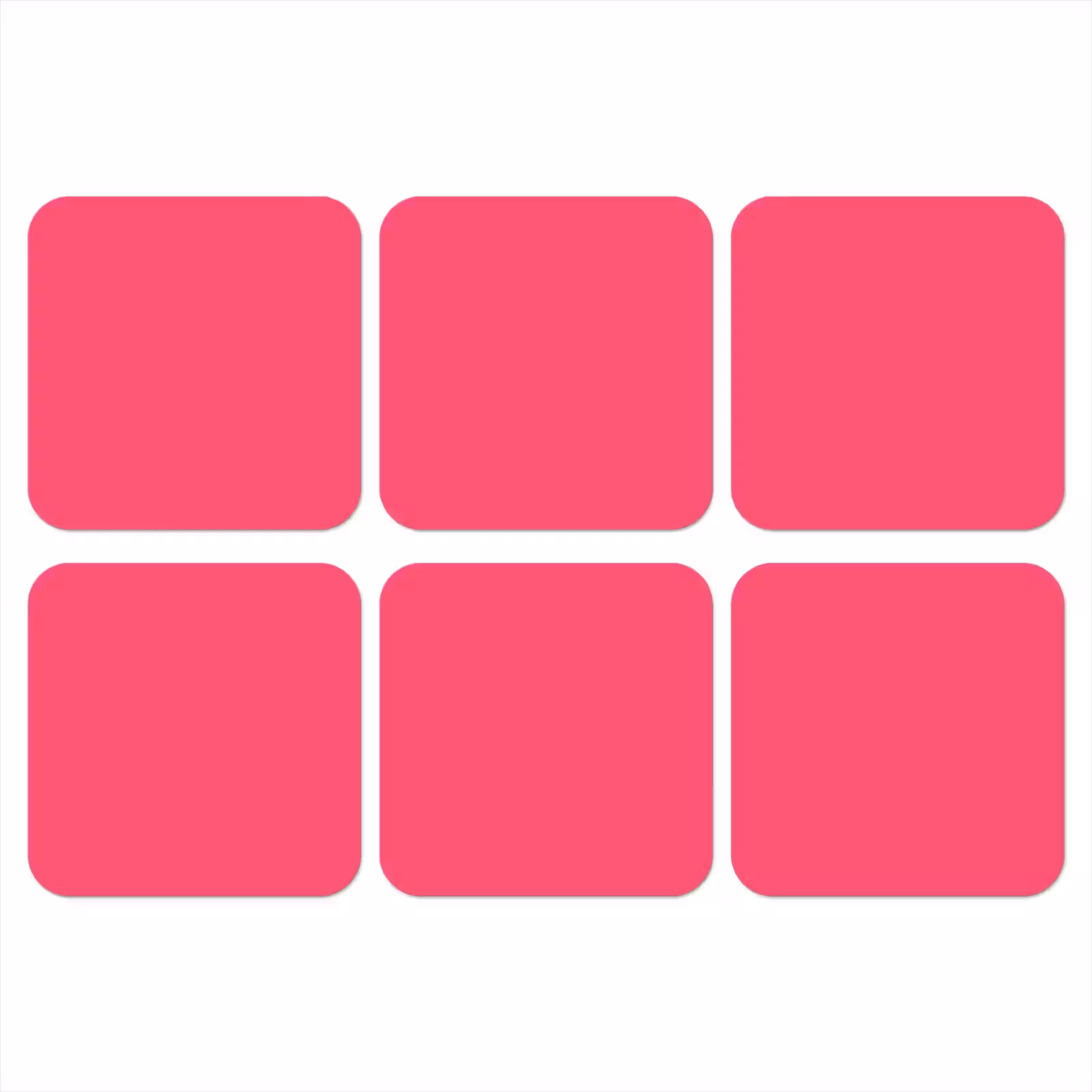 Onderzetter - Neon - Flamingo - Roze — 1