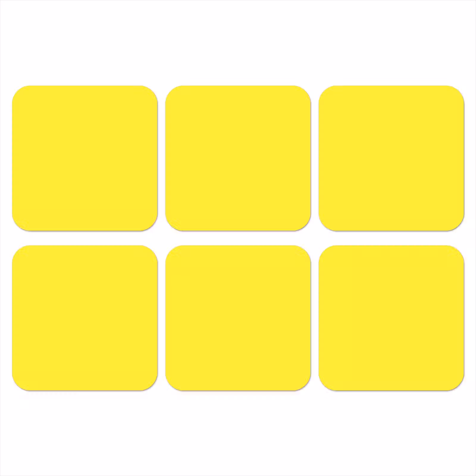 Onderzetter - Soft - Custard - Geel — 1