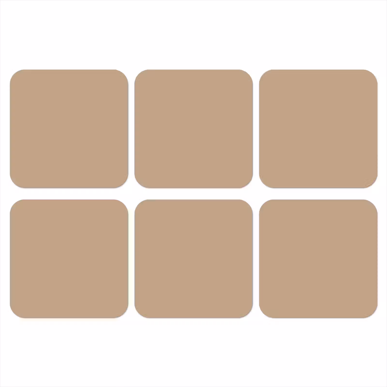 Onderzetter - Soft - Taupe - Bruin — 1