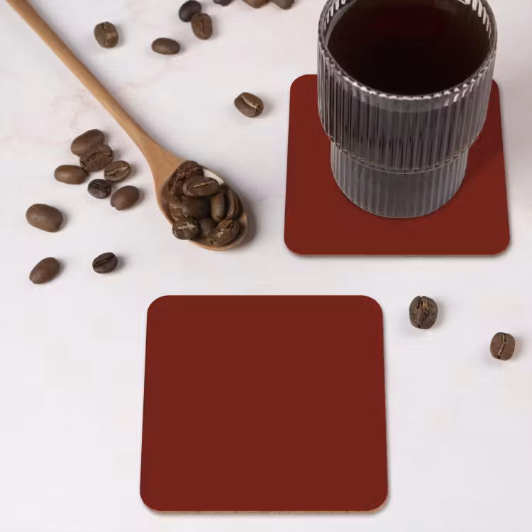 Onderzetter - Rustic - Terracotta - Rood — 4