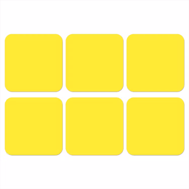 Onderzetter - Soft - Custard - Geel — 1