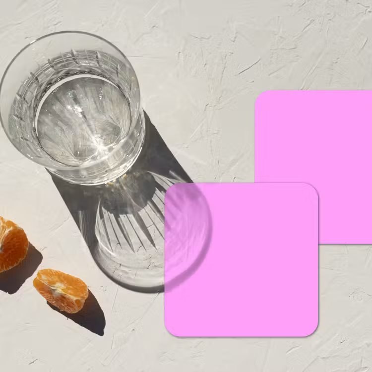 Onderzetter - Soft - Lavender - Roze — 3