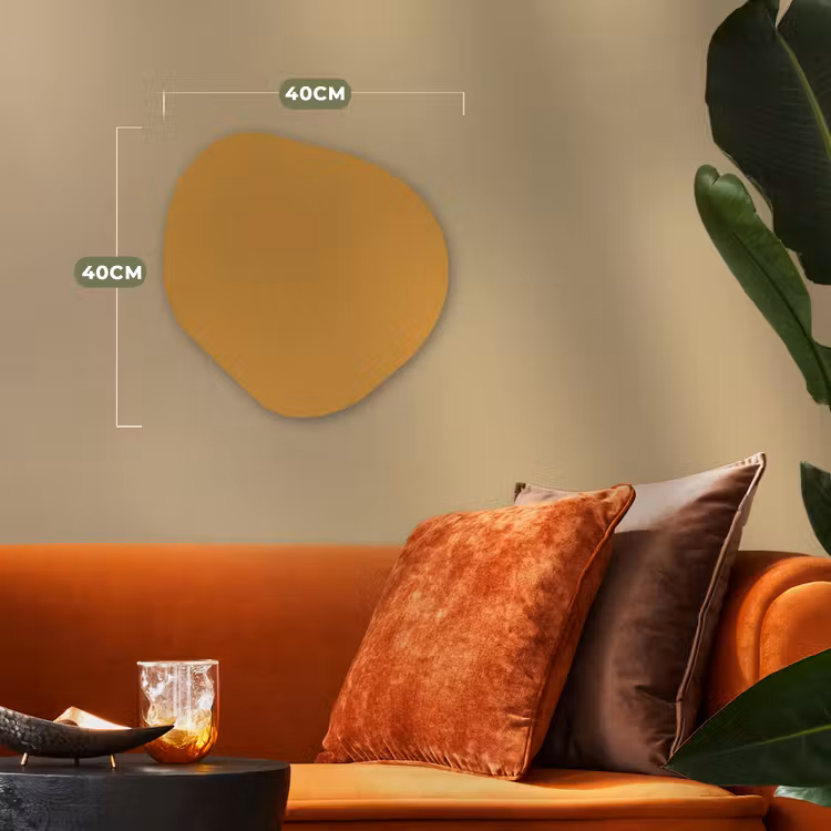 Organisch schilderij - Forex - Autumn - Mustard - Geel — 4