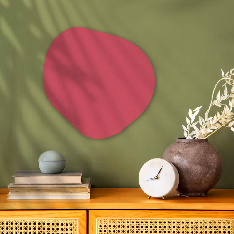 Organisch schilderij - Forex - Bold - Berry - Rood — 2