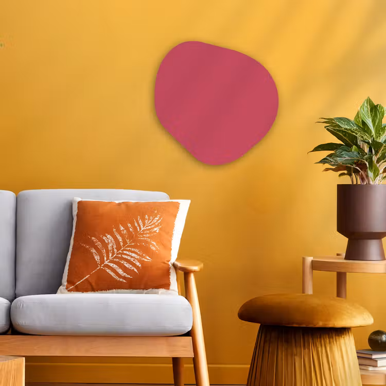Organisch schilderij - Forex - Bold - Berry - Rood — 3
