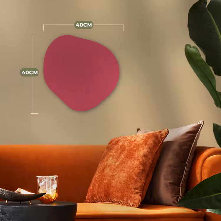 Organisch schilderij - Forex - Bold - Berry - Rood — 4