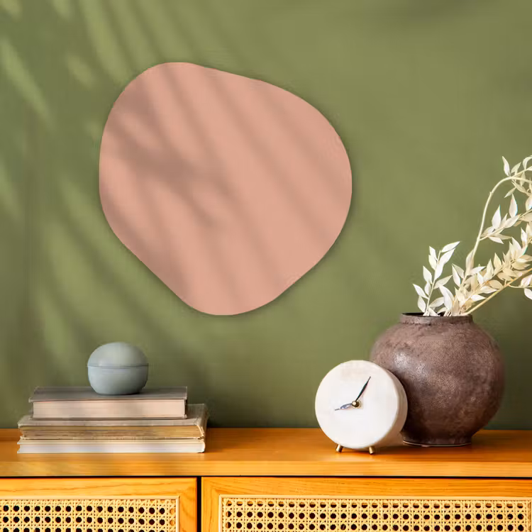 Organisch schilderij - Forex - Dusty - Rose - Roze — 2