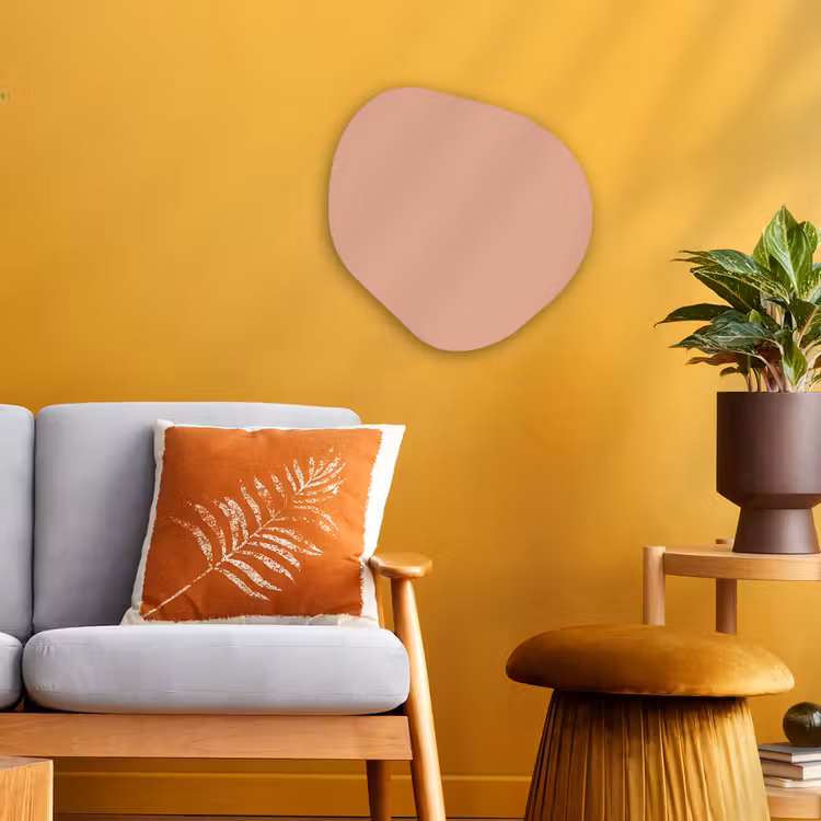 Organisch schilderij - Forex - Dusty - Rose - Roze — 3