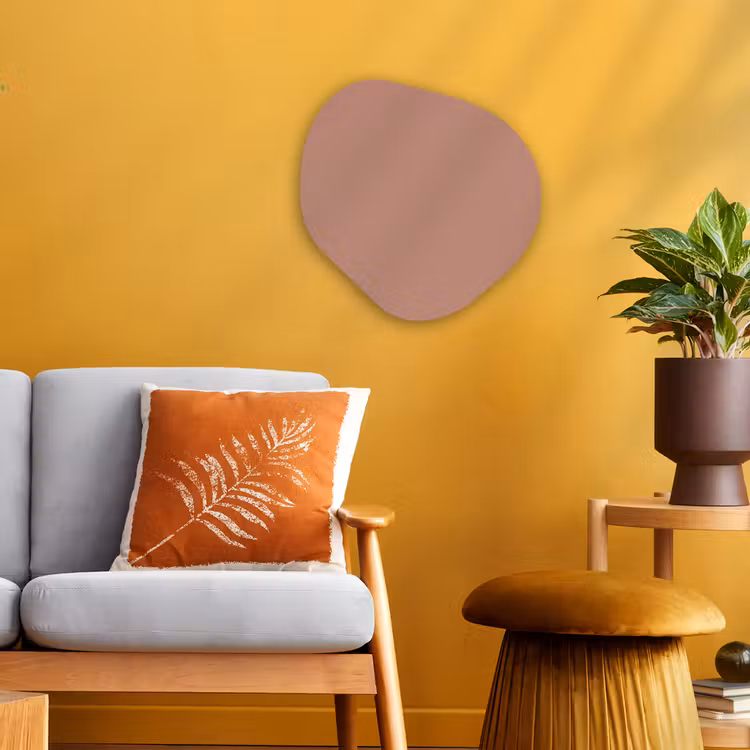Organisch schilderij - Forex - Earthy - Blusher - Roze — 3