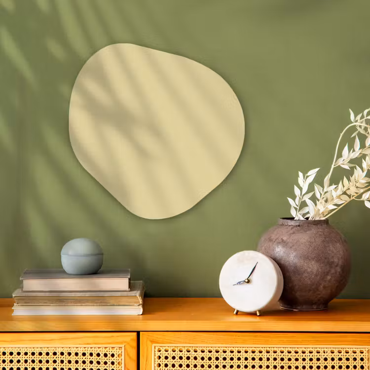 Organisch schilderij - Forex - Mellow - Touch - Geel — 2