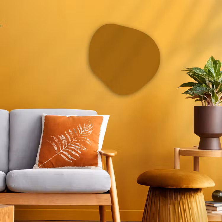 Organisch schilderij - Forex - Ocre - Gold - Geel — 3
