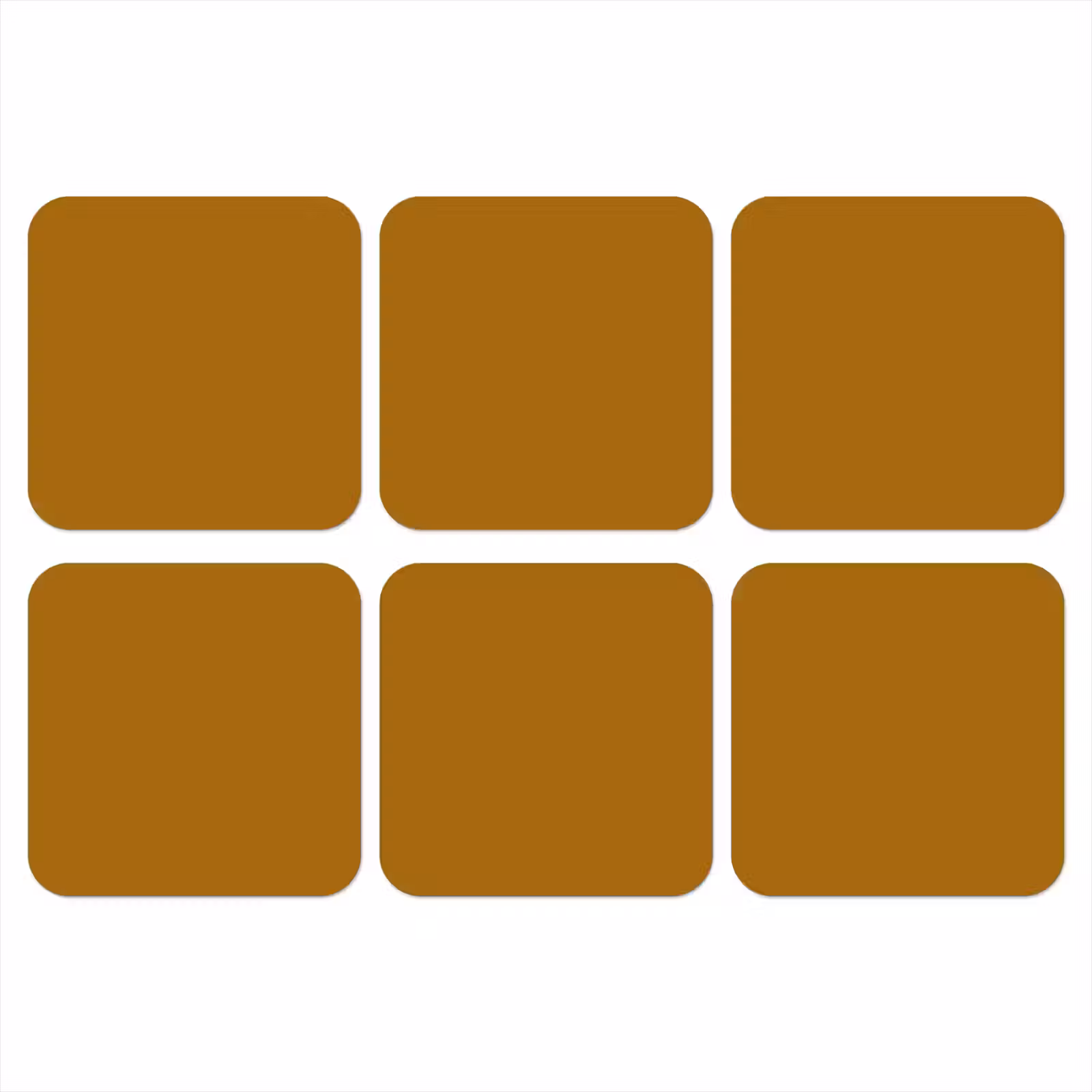 Onderzetter - Ocre - Gold - Geel — 1