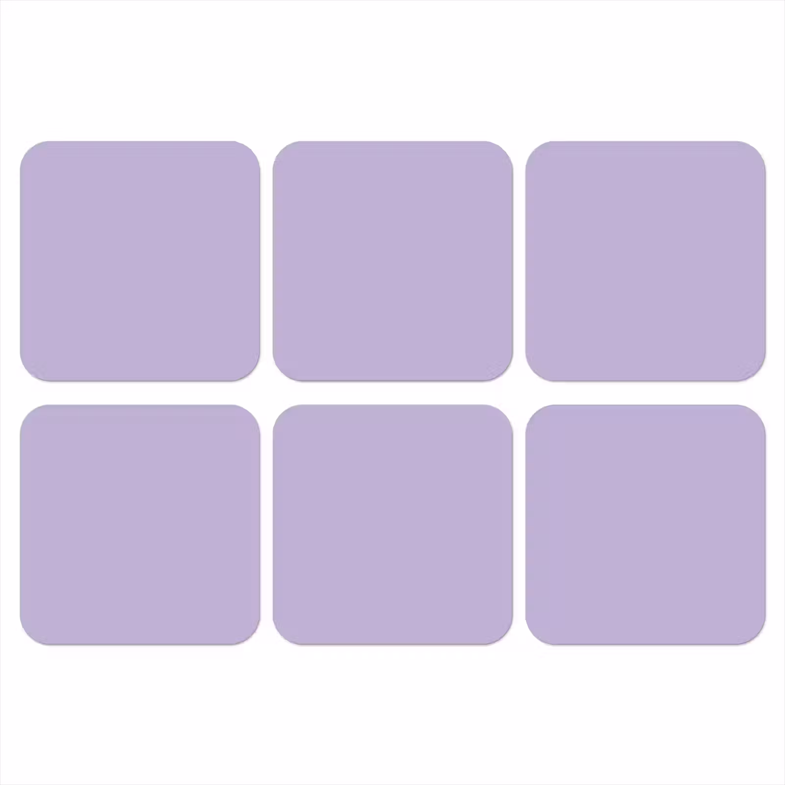 Onderzetter - Pastel - Lilac - Paars — 1