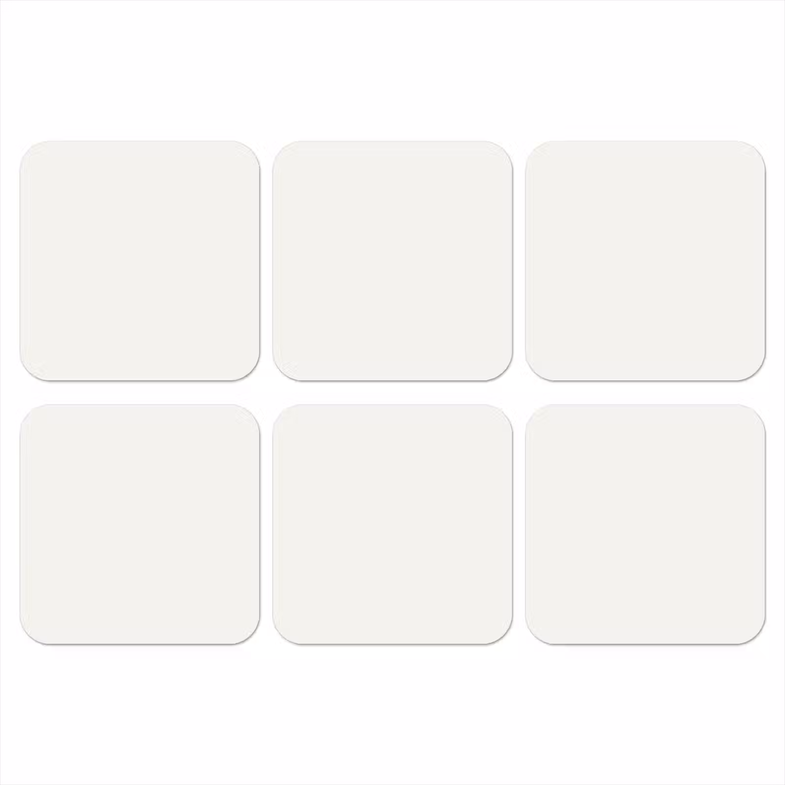 Onderzetter - Pure - Alabaster - Wit — 1