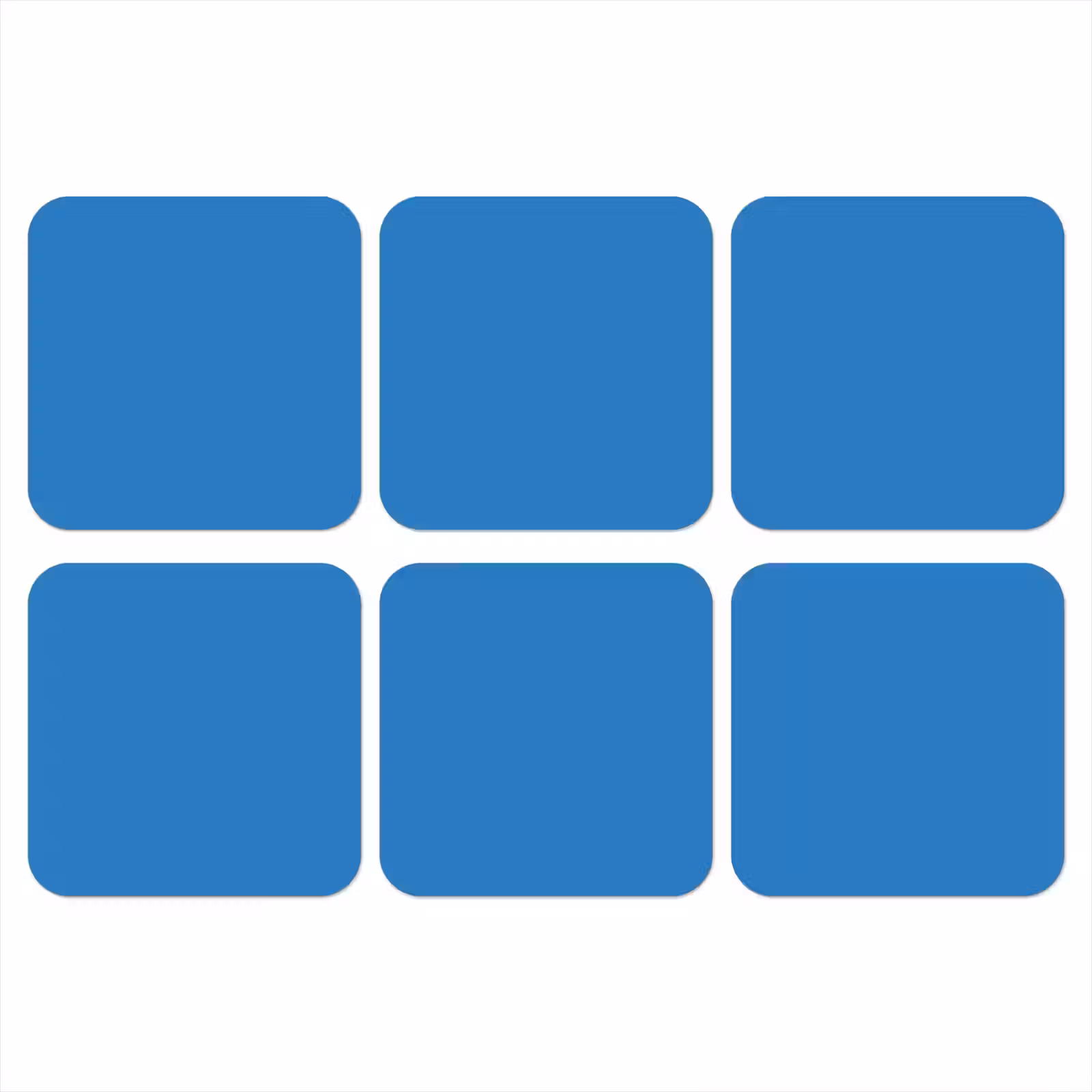 Onderzetter - Royal - Blue - Blauw — 1