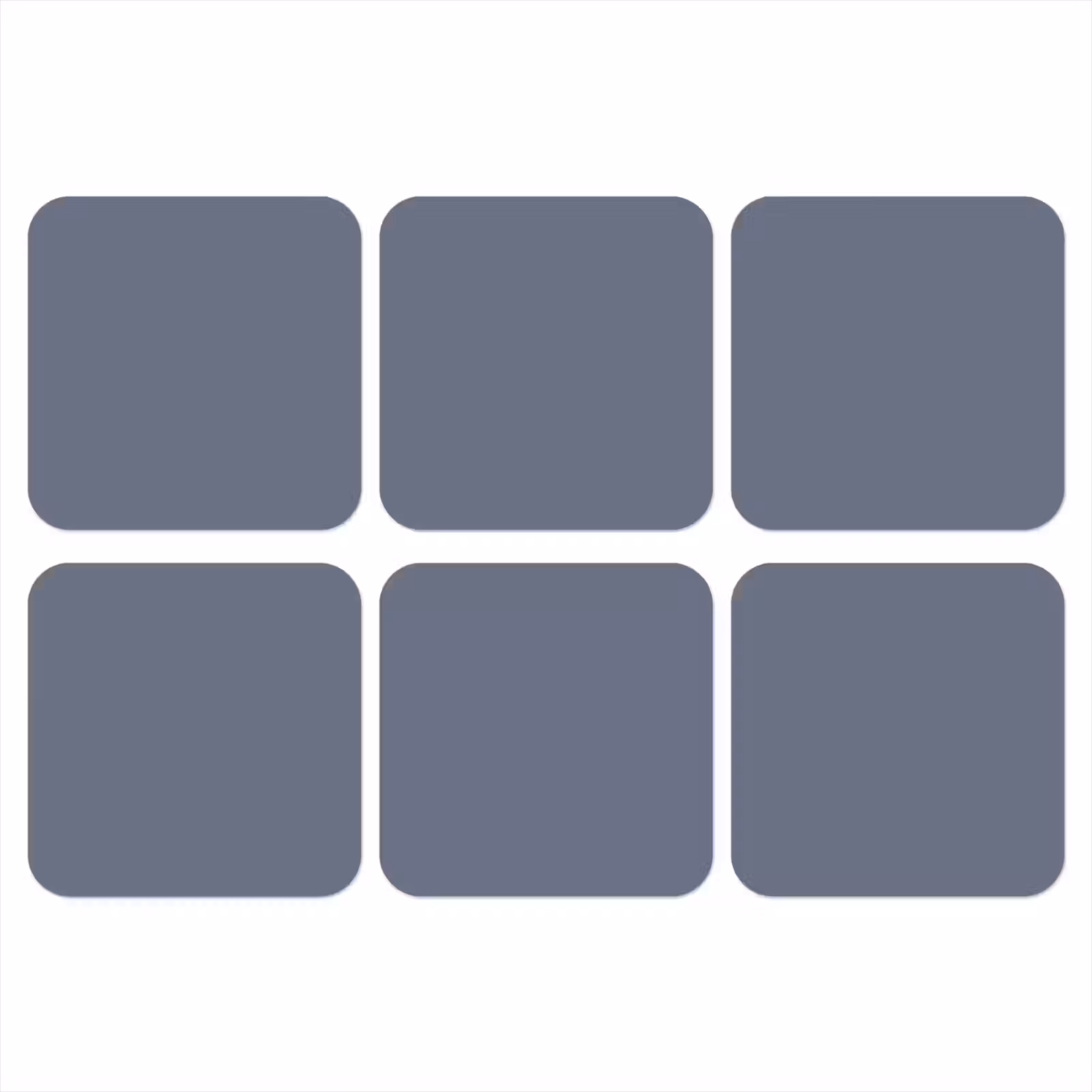 Onderzetter - Slate - Whisper - Blauw — 1