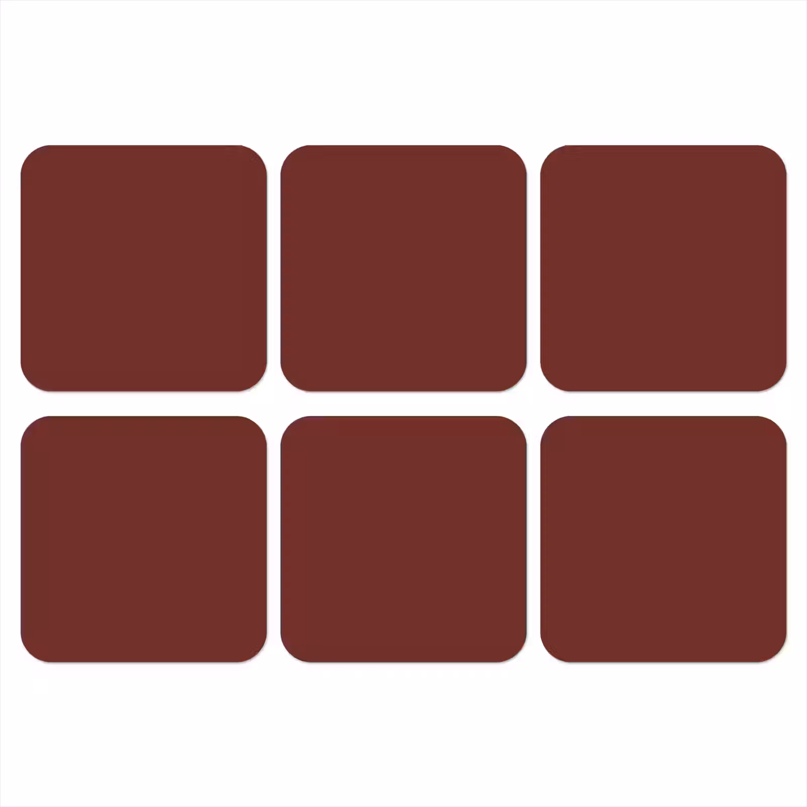 Onderzetter - Valentine - Velvet - Rood — 1