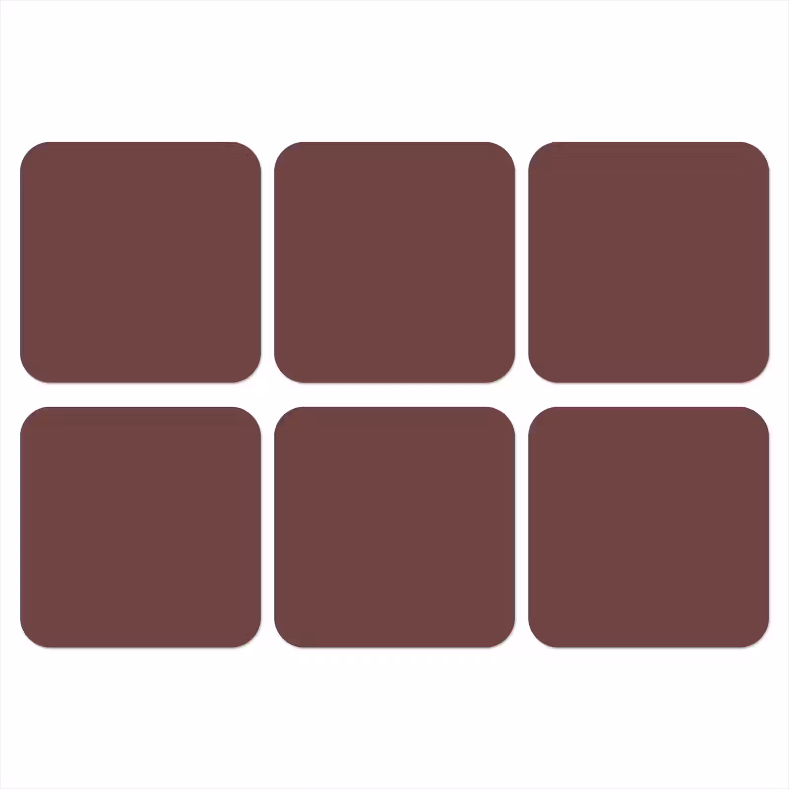 Onderzetter - Velvet - Merlot - Rood — 1