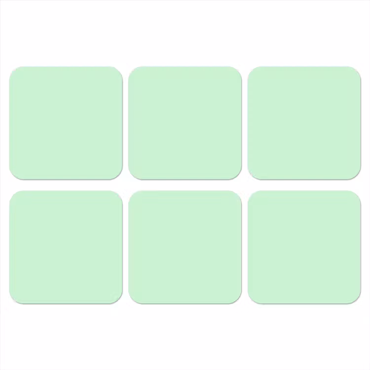 Onderzetter - Pale - Mint - Groen — 1
