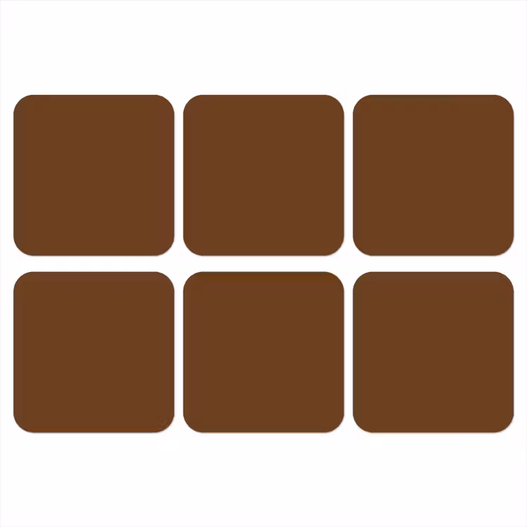 Onderzetter - Rich - Espresso - Bruin — 1