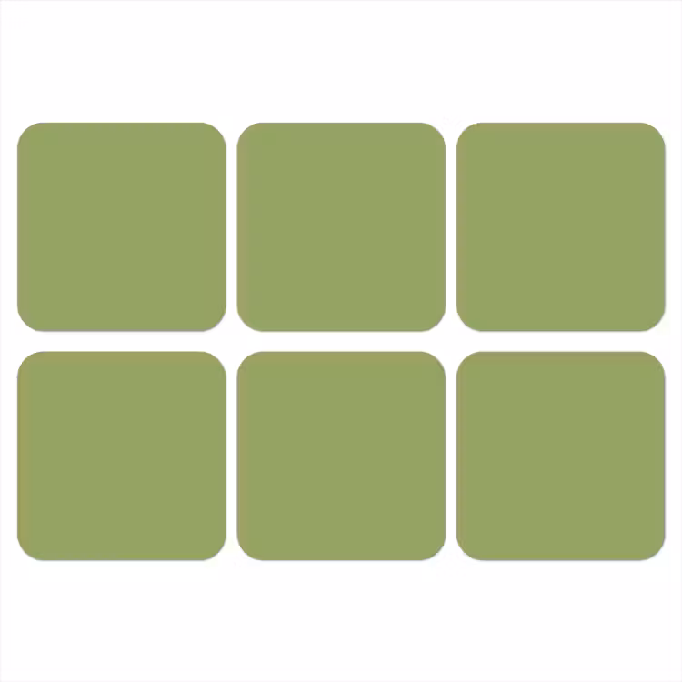 Onderzetter - Sage - Green - Groen — 1