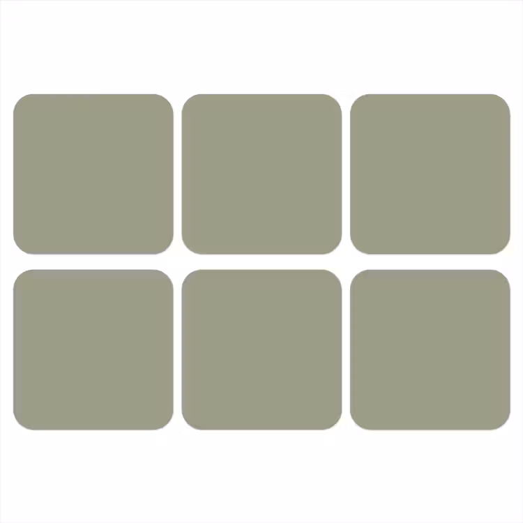 Onderzetter - Sage - Mist - Groen — 1