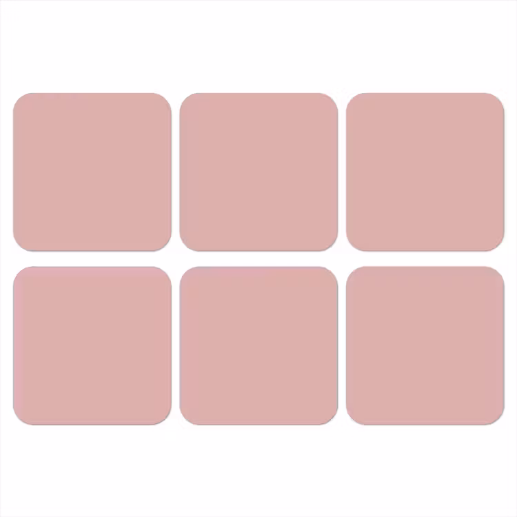 Onderzetter - Soft - Blush - Roze — 1