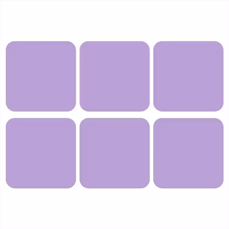 Onderzetter - Soft - Lavender - Paars — 1