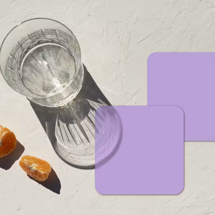 Onderzetter - Soft - Lavender - Paars — 3