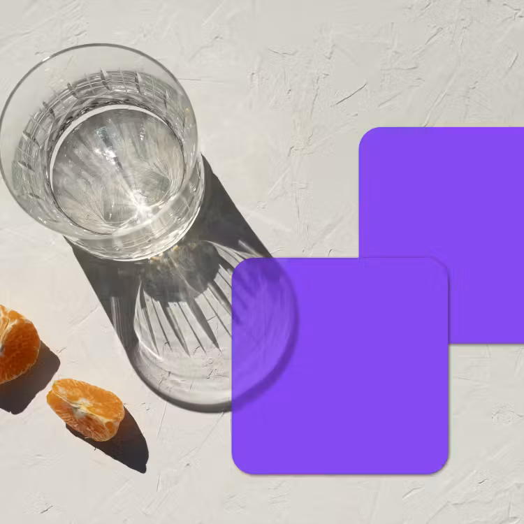 Onderzetter - Vivid - Violet - Paars — 3
