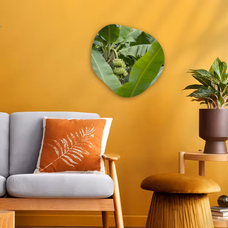 Organisch schilderij - Forex - Eten - Bananen - Plantage - Groen — 3