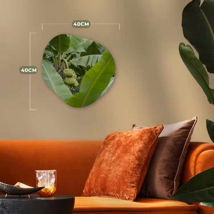 Organisch schilderij - Forex - Eten - Bananen - Plantage - Groen — 4