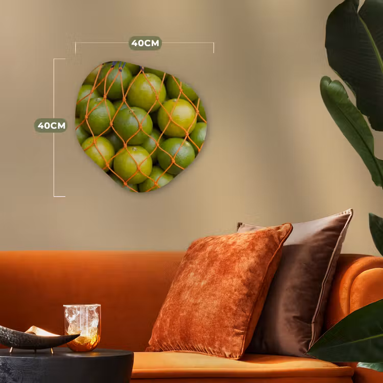 Organisch schilderij - Forex - Eten - Net - Groen - Markt — 4