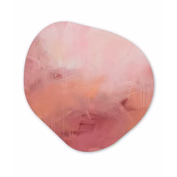Organisch schilderij - Forex - Kunst - Vloeiend - Pastel - Abstract — 1