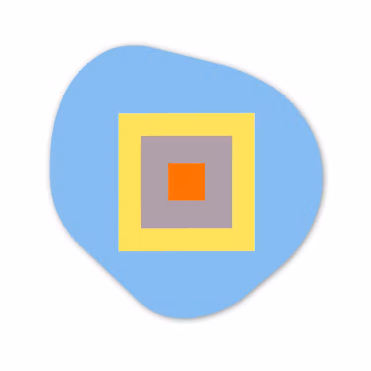 Organisch schilderij - Forex - Abstract - Geometrisch - Kleurrijk - Modern - Vormen — 1