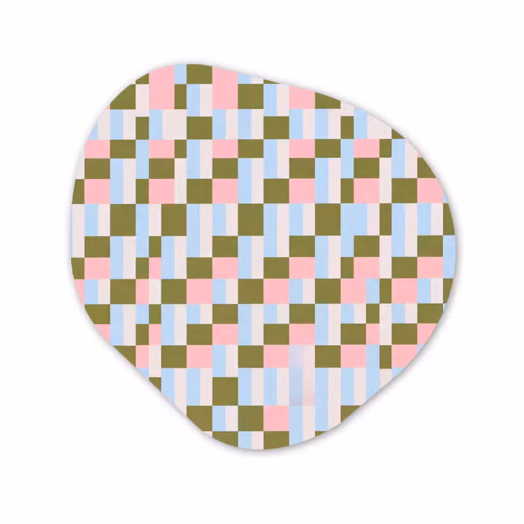 Organisch schilderij - Forex - Patroon - Geometrisch - Abstract - Kleurrijk - Modern — 1