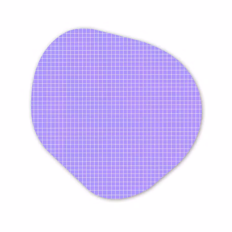 Organisch schilderij - Forex - Paars - Geometrisch - Raster - Minimalistisch - Patroon — 1