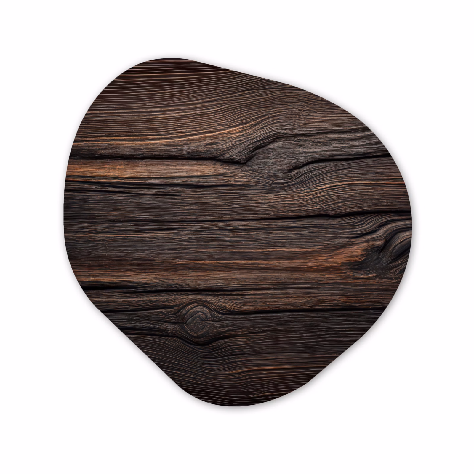 Organisch schilderij - Forex - Hout - Grillige nerven — 1