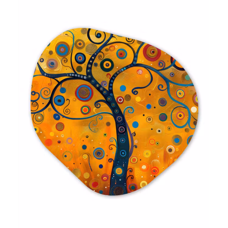 Organisch schilderij - Forex - Abstract - Boom - Levensboom - Modern — 1