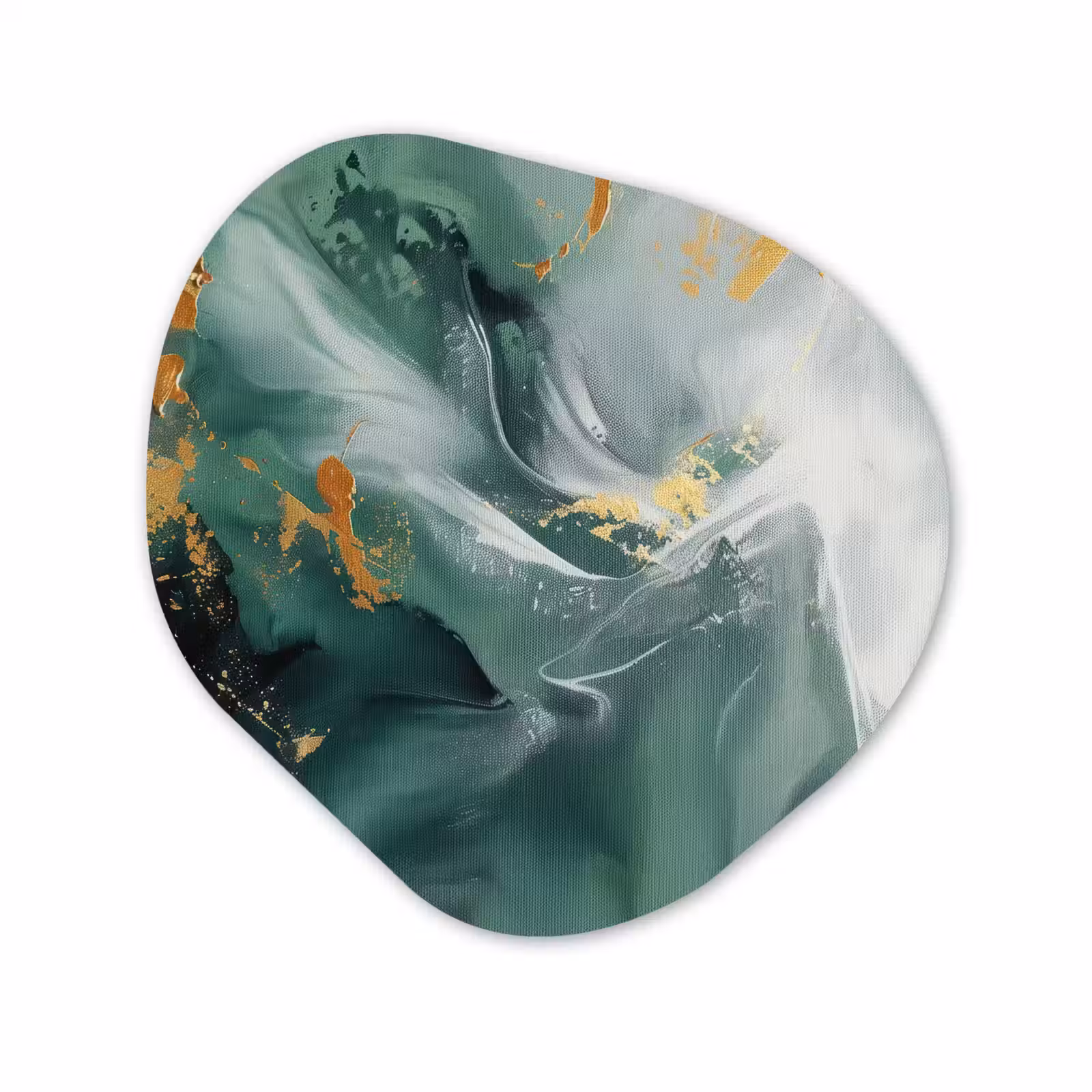 Organisch schilderij - Forex - Groen - Modern - Marmer - Abstract — 1