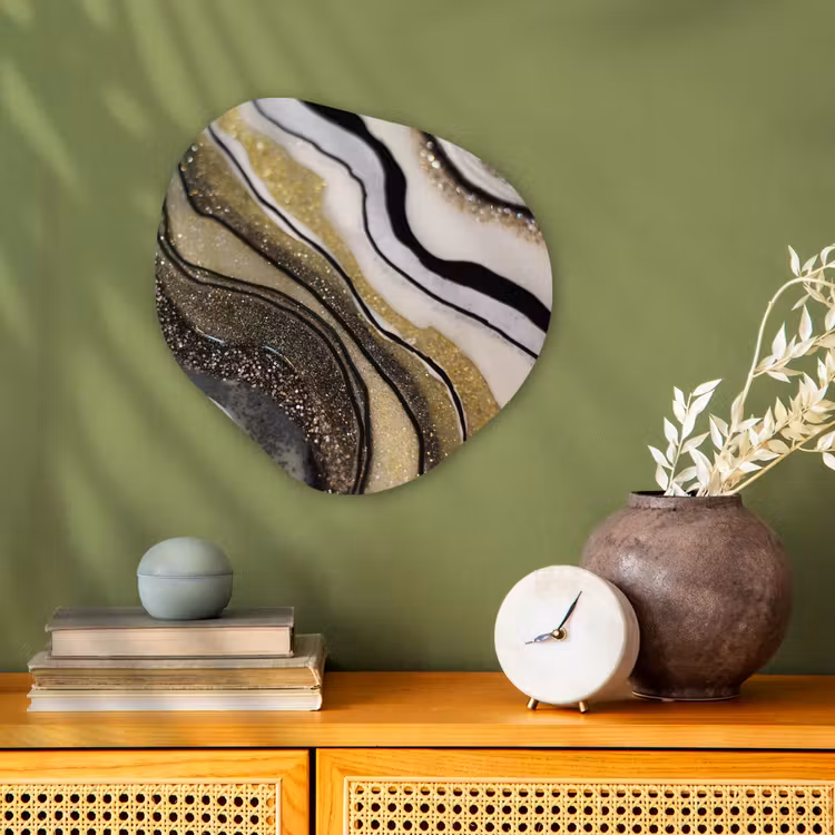 Organisch schilderij - Forex - Edelsteen - Abstract - Marmer - Natuur — 2