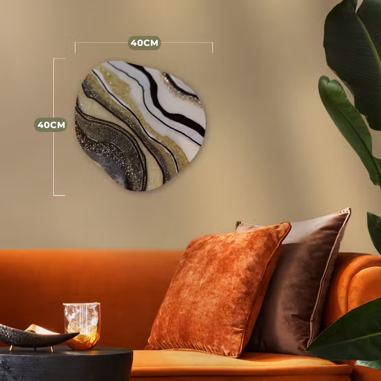Organisch schilderij - Forex - Edelsteen - Abstract - Marmer - Natuur — 4