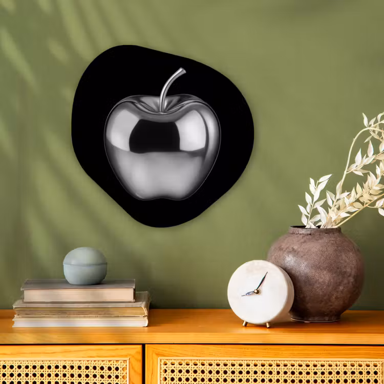 Organisch schilderij - Forex - Appel - Metallic - Symmetrisch — 2